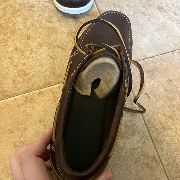 New Ecco Lite Men’s Boat Shoes Size EU 43 US 9-9.5 - Picture 7 of 13